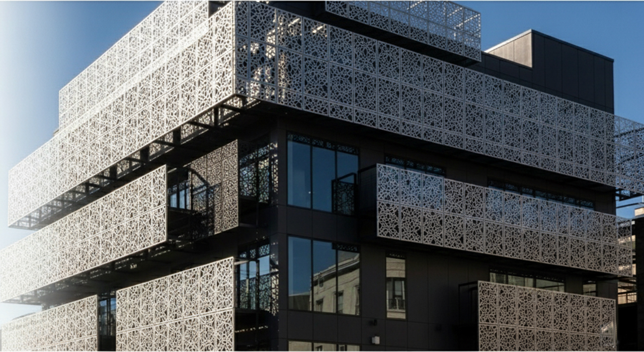 Fachadas a base de Celiosis laser